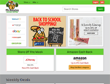 Tablet Screenshot of mrrebates.com